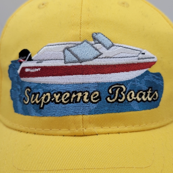 SUPREME BOATS | adjustable embroidered boating cap hat - Picture 2 of 7